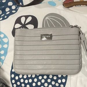 Elegant Gray wristlet
